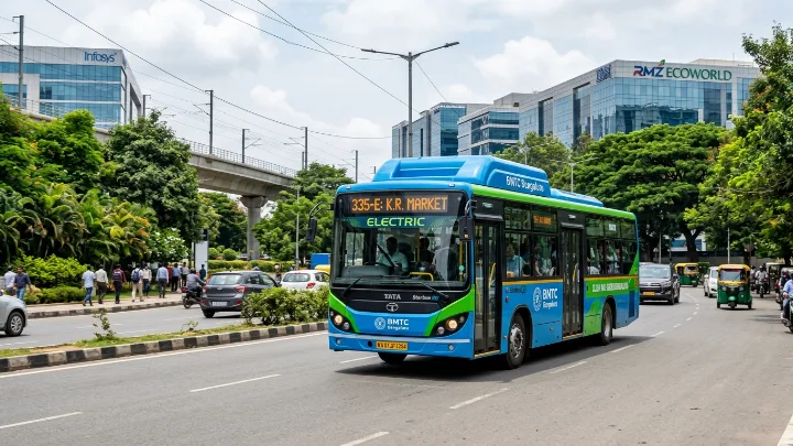 BMTC Bengaluru Electric City Bus